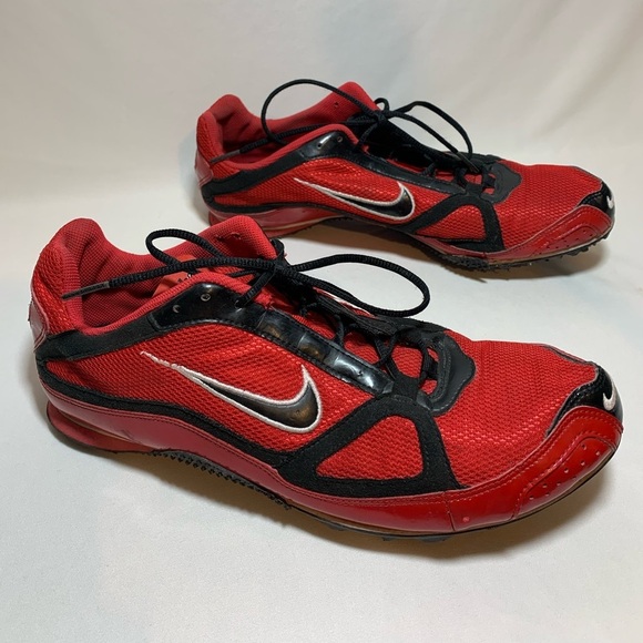 Nike Zoom Rival MD Red/Black Running Spikes Track & Field Shoes Sz 11 - Picture 3 of 9